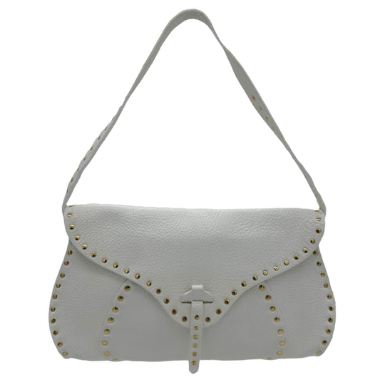 Celine White Studded Poulbot Bag - Outfit Repeater