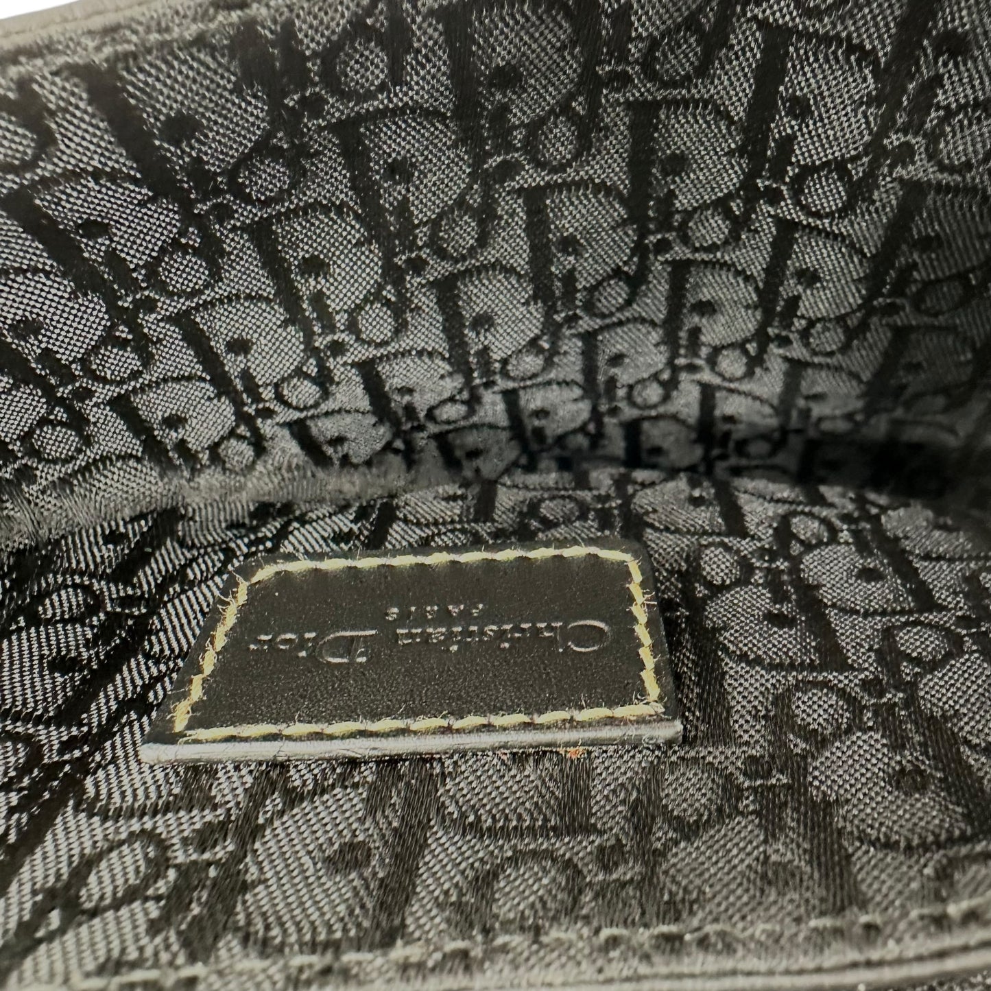 Dior Saddle Black Belt Bag