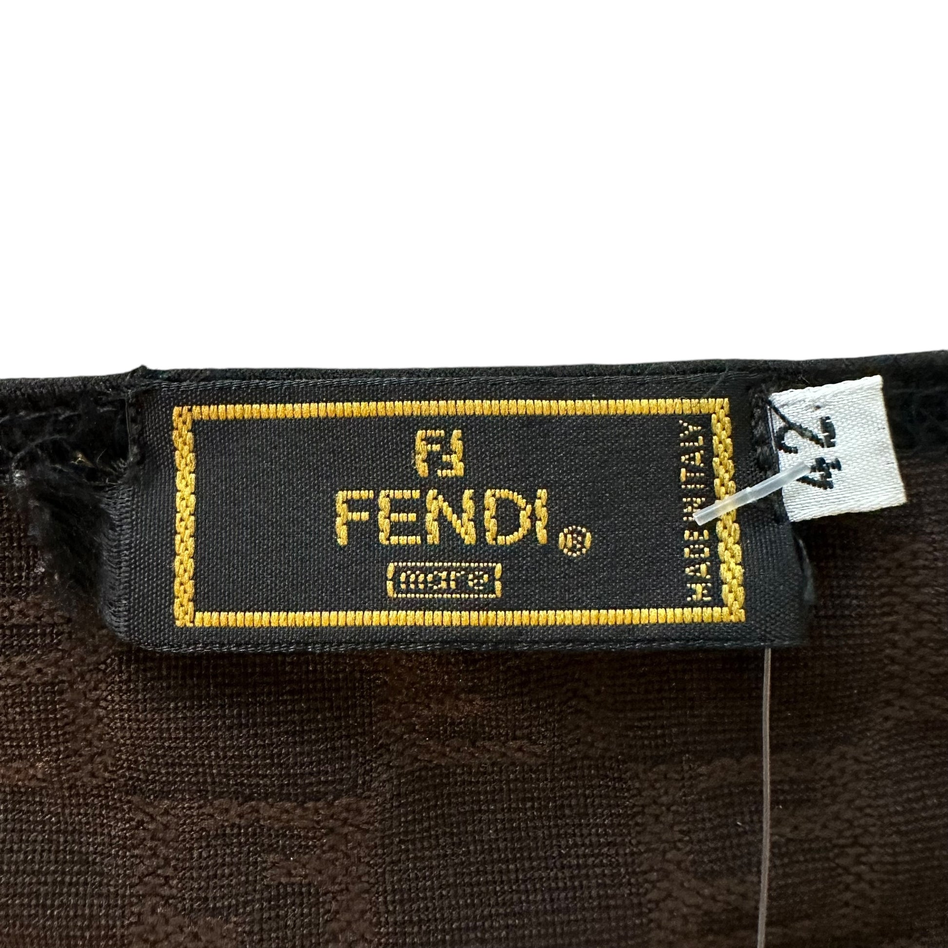Fendi Brown Monogram Tank Top - Outfit Repeater