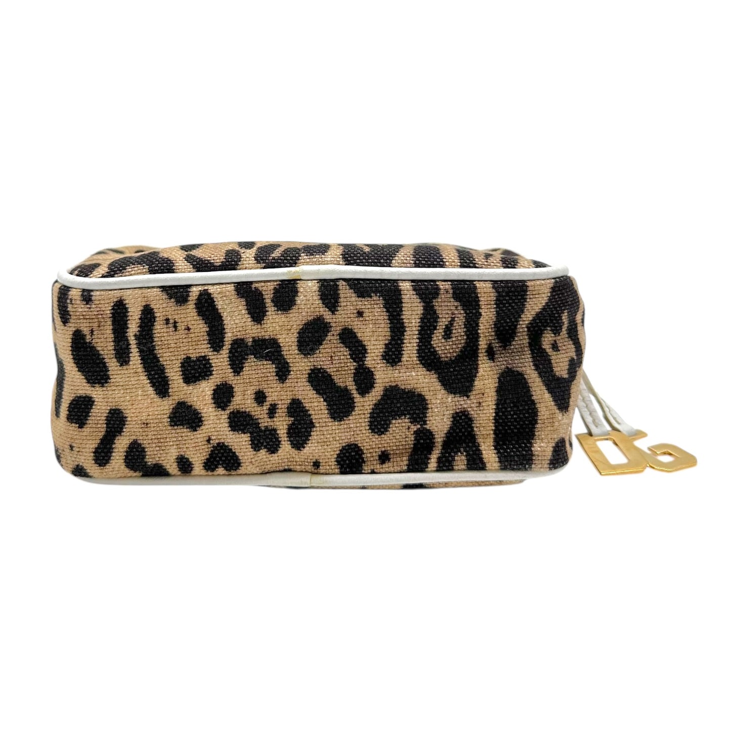Dolce & Gabbana Leopard Print Small Cosmetic Bag