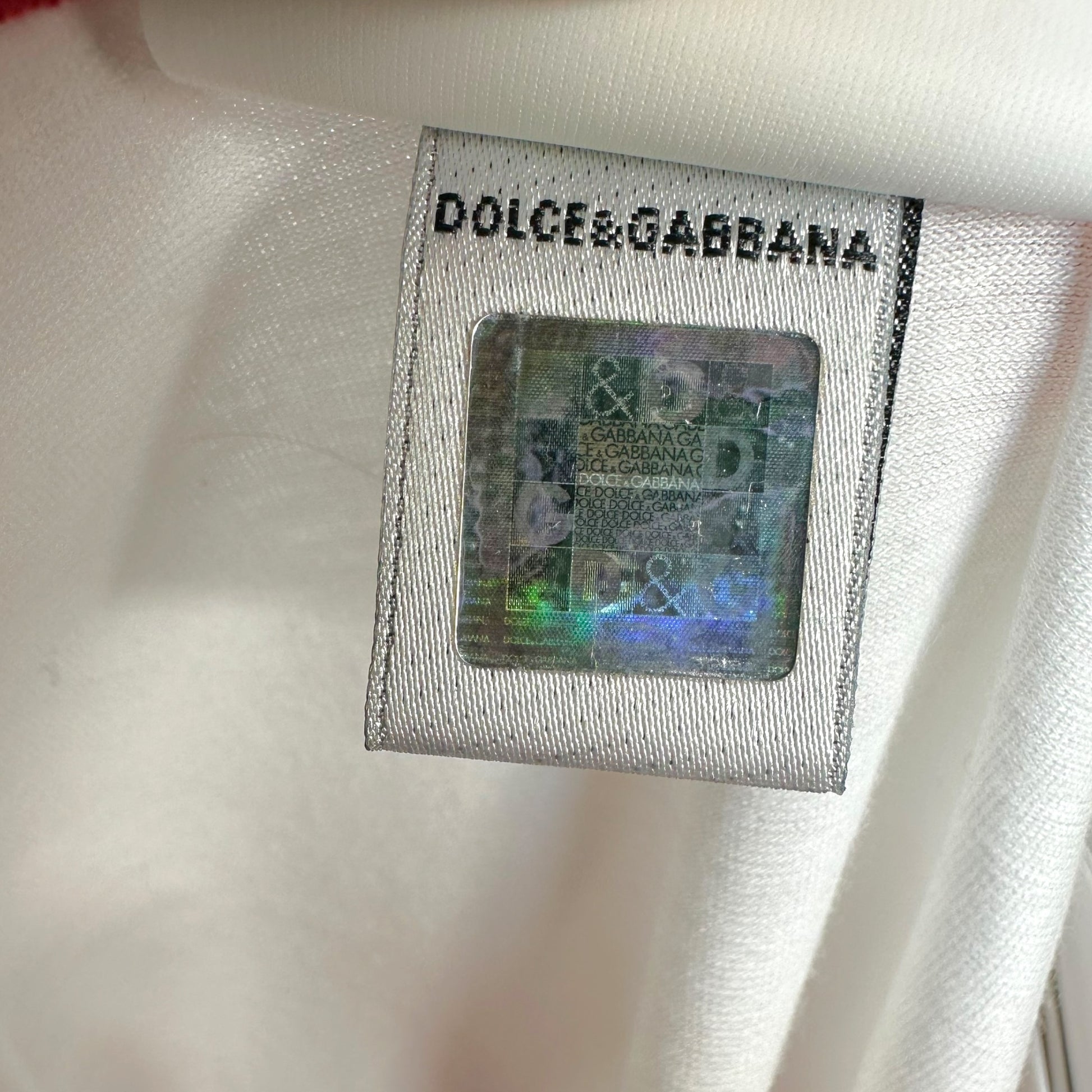 D&G Dolce & Gabbana Pink White Logo Tank Top