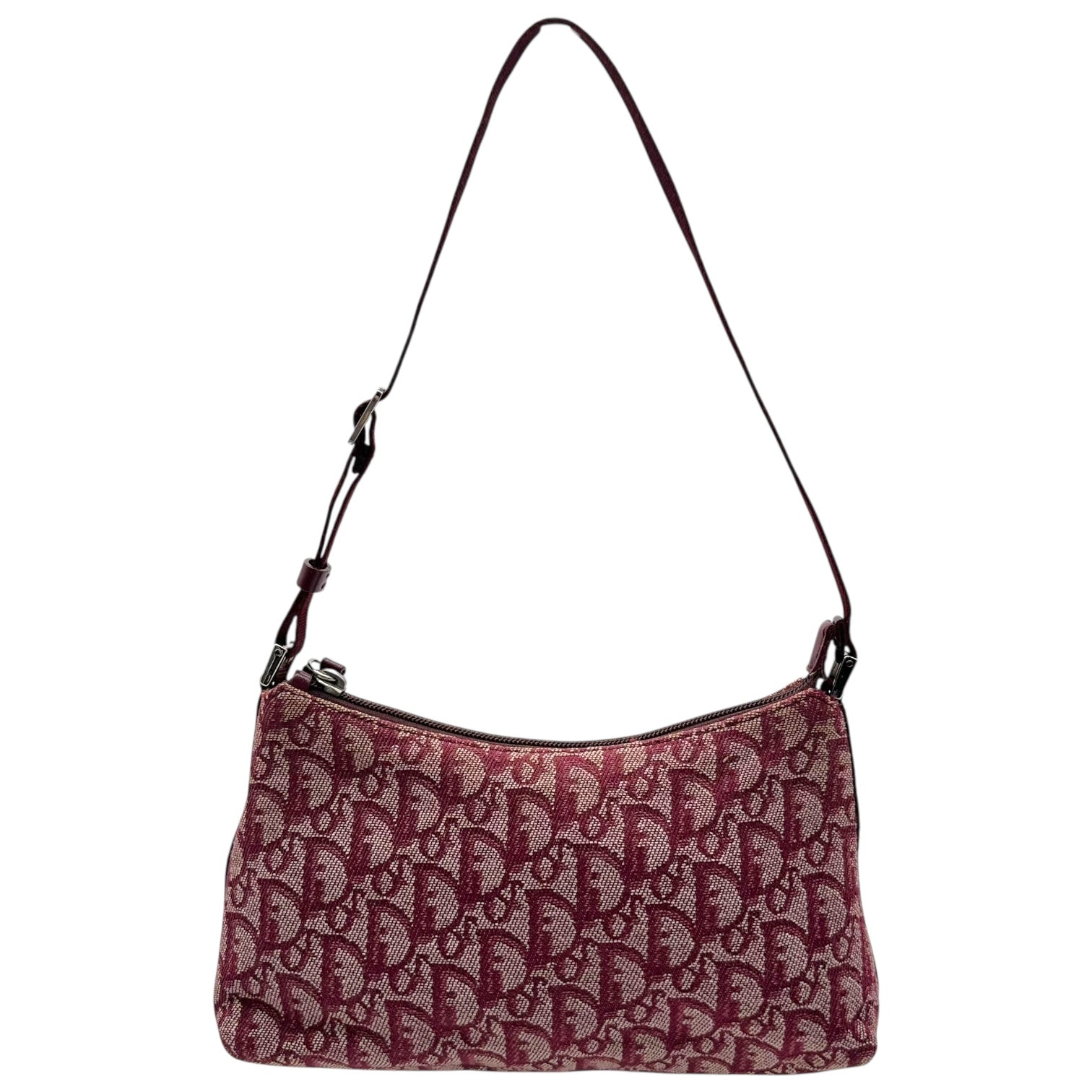 Christian Dior Red Trotter Monogram Shoulder Pochette Bag - Outfit Repeater