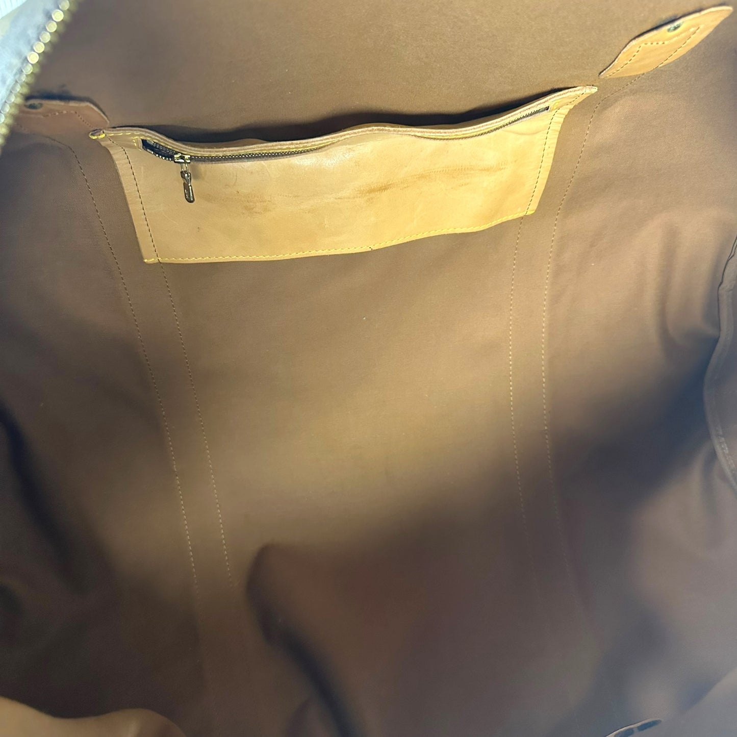 Louis Vuitton Classic Monogram Sac Polochon 60 Duffle Bag - Outfit Repeater