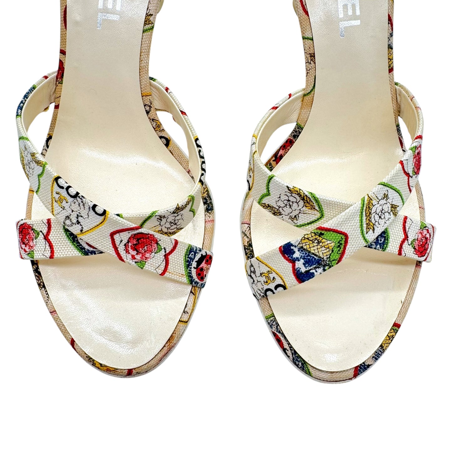 Chanel 2006 Valentine Mule Sandals