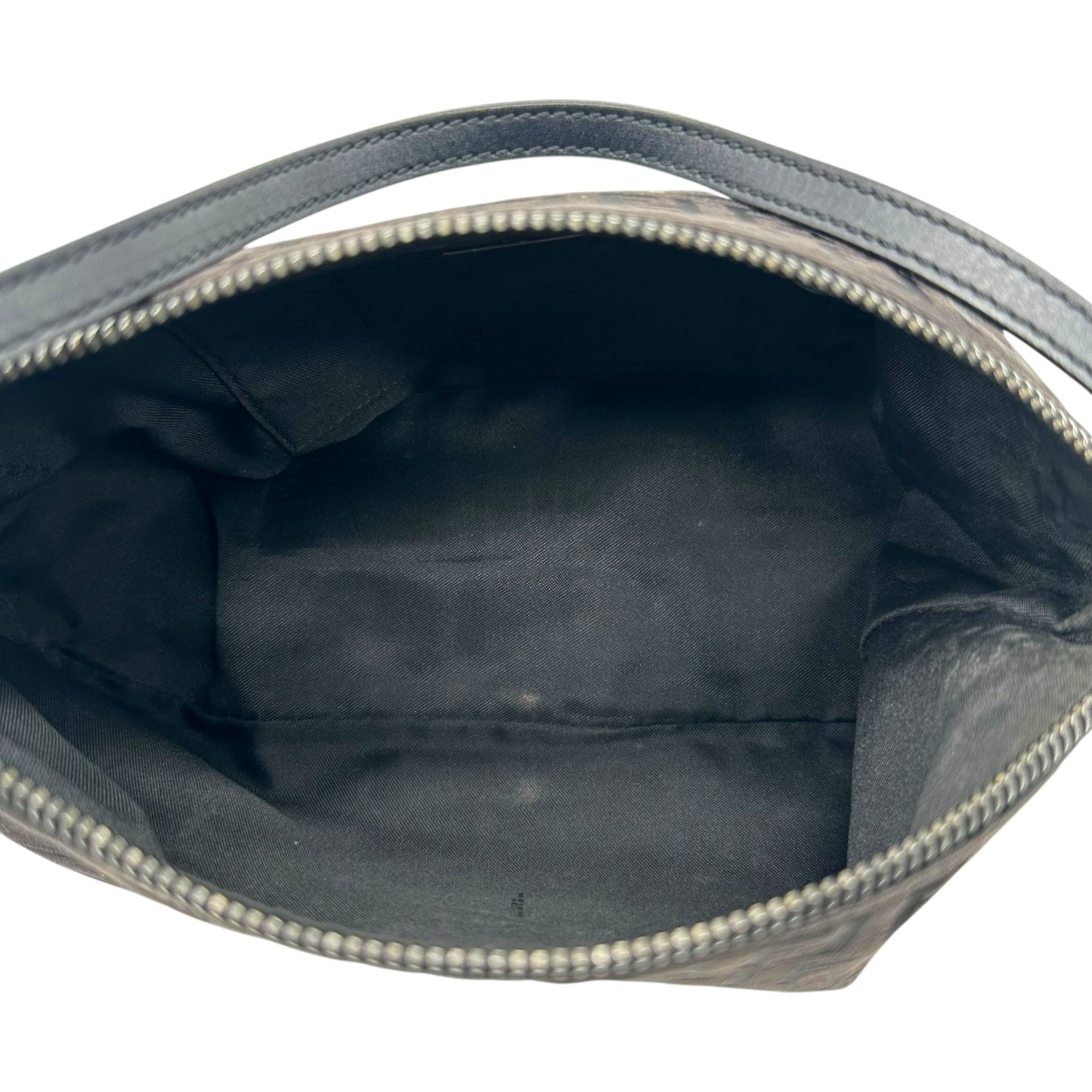 Fendi Black Zucchino Monogram Pochette Shoulder Bag - Outfit Repeater