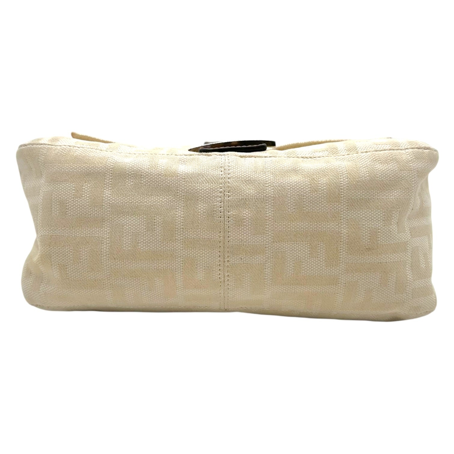Fendi Mama Baguette Bag Ivory Brown Zucca Monogram