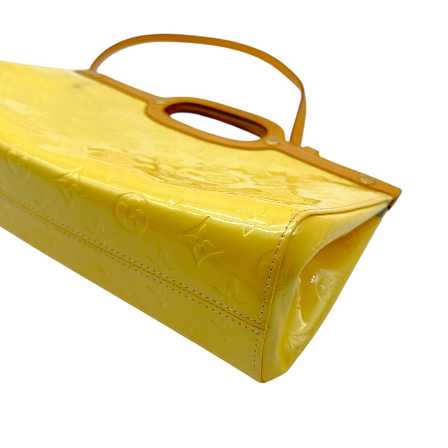 Louis Vuitton Yellow Vernis 2-Way Bag