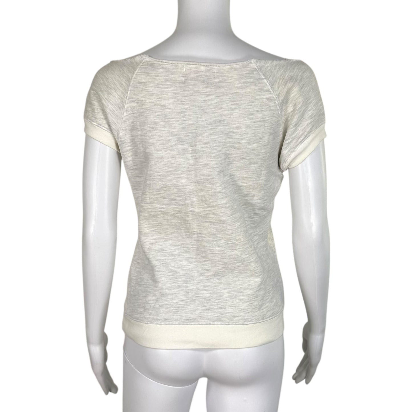 Juicy Couture Hibiscus Graphic Off Shoulder T-Shirt