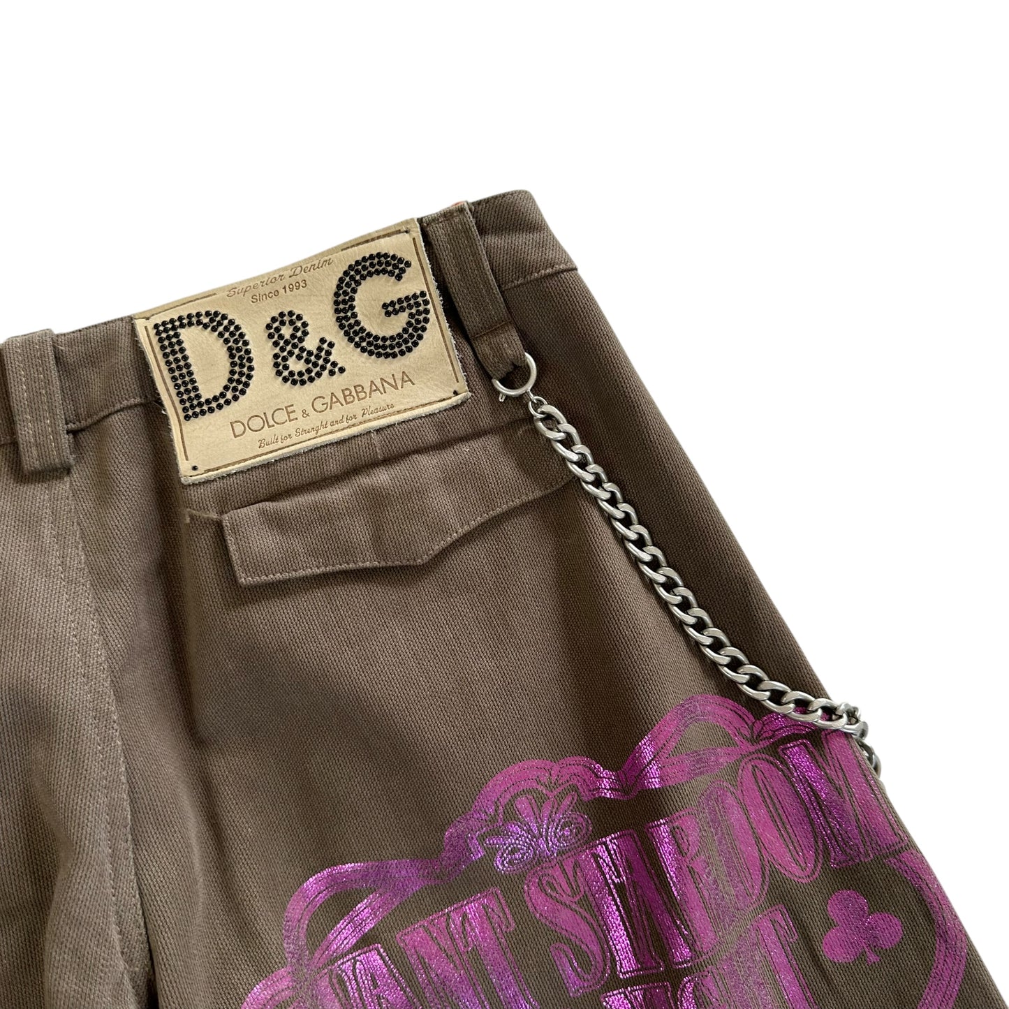 D&G Dolce & Gabbana F/W 2003 Fun is my Life Cargo Pants - Outfit Repeater