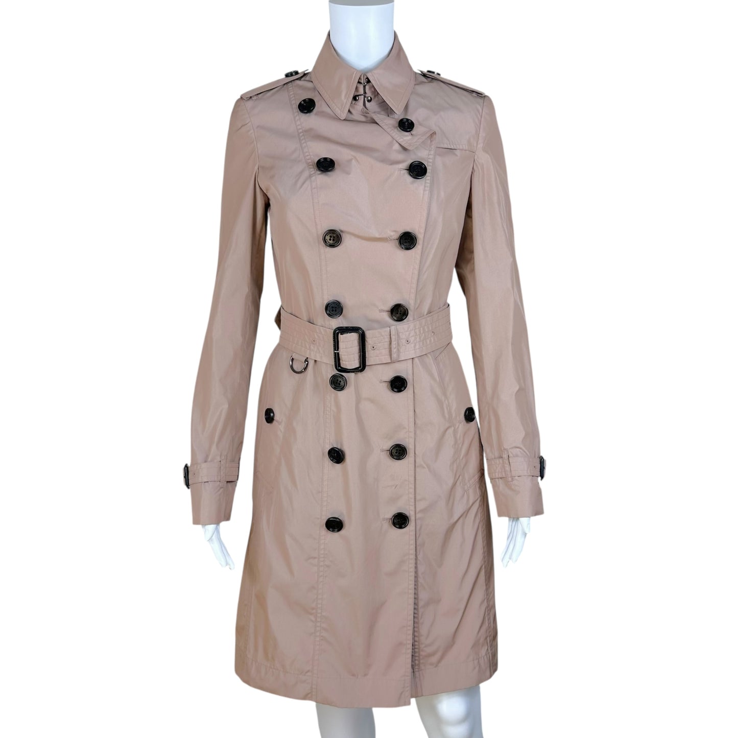 Burberry England Dusty Pink Trench Coat
