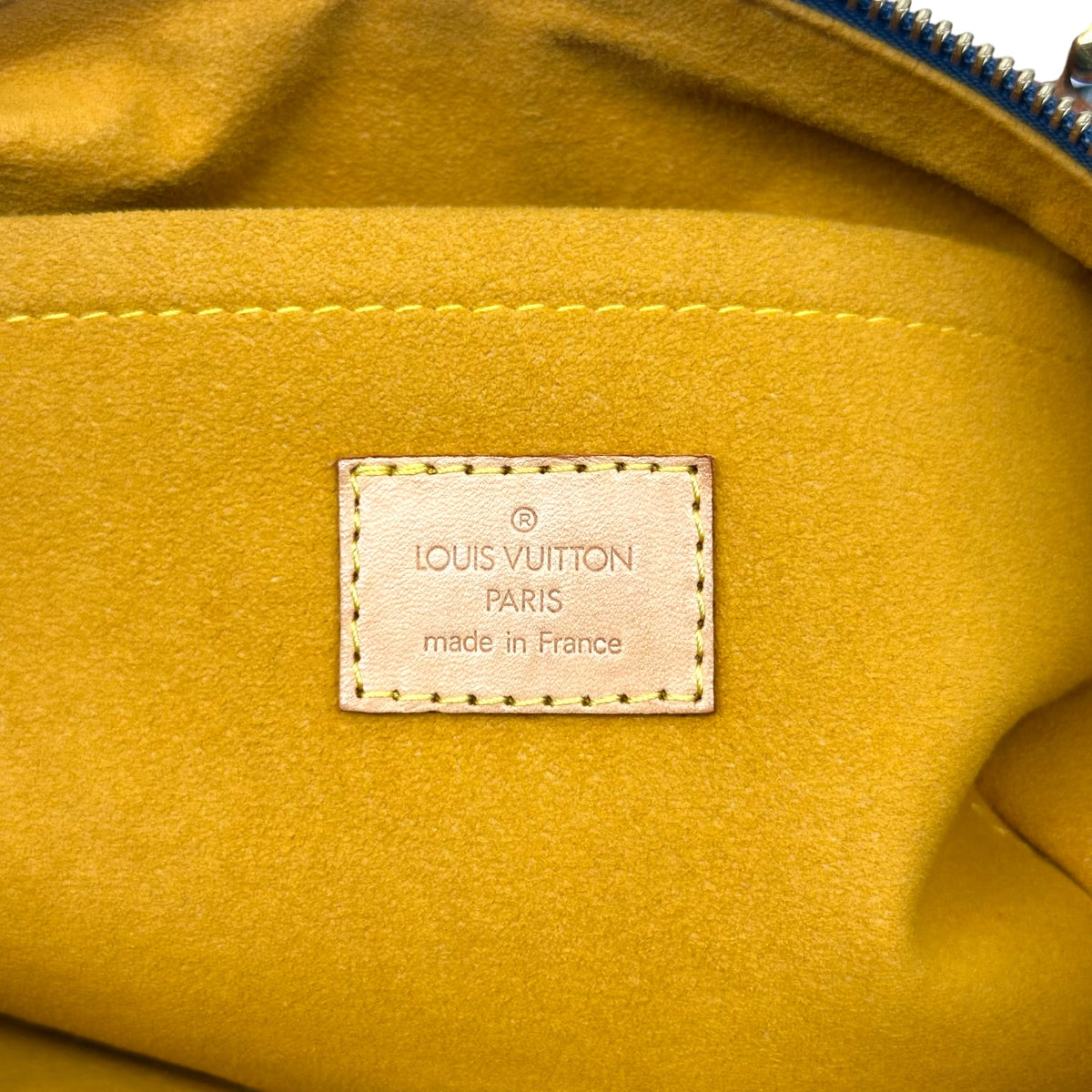 Louis Vuitton Blue Denim Monogram Speedy Handbag