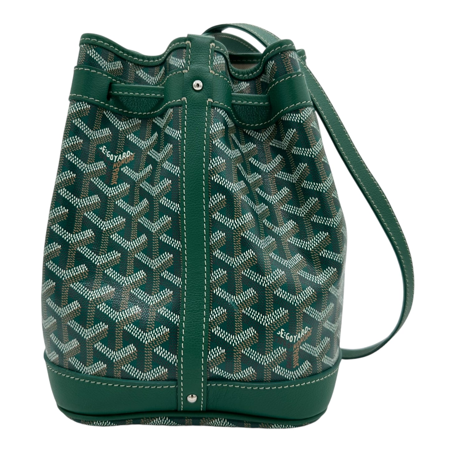 Goyard Green Petit Flot Bucket Bag