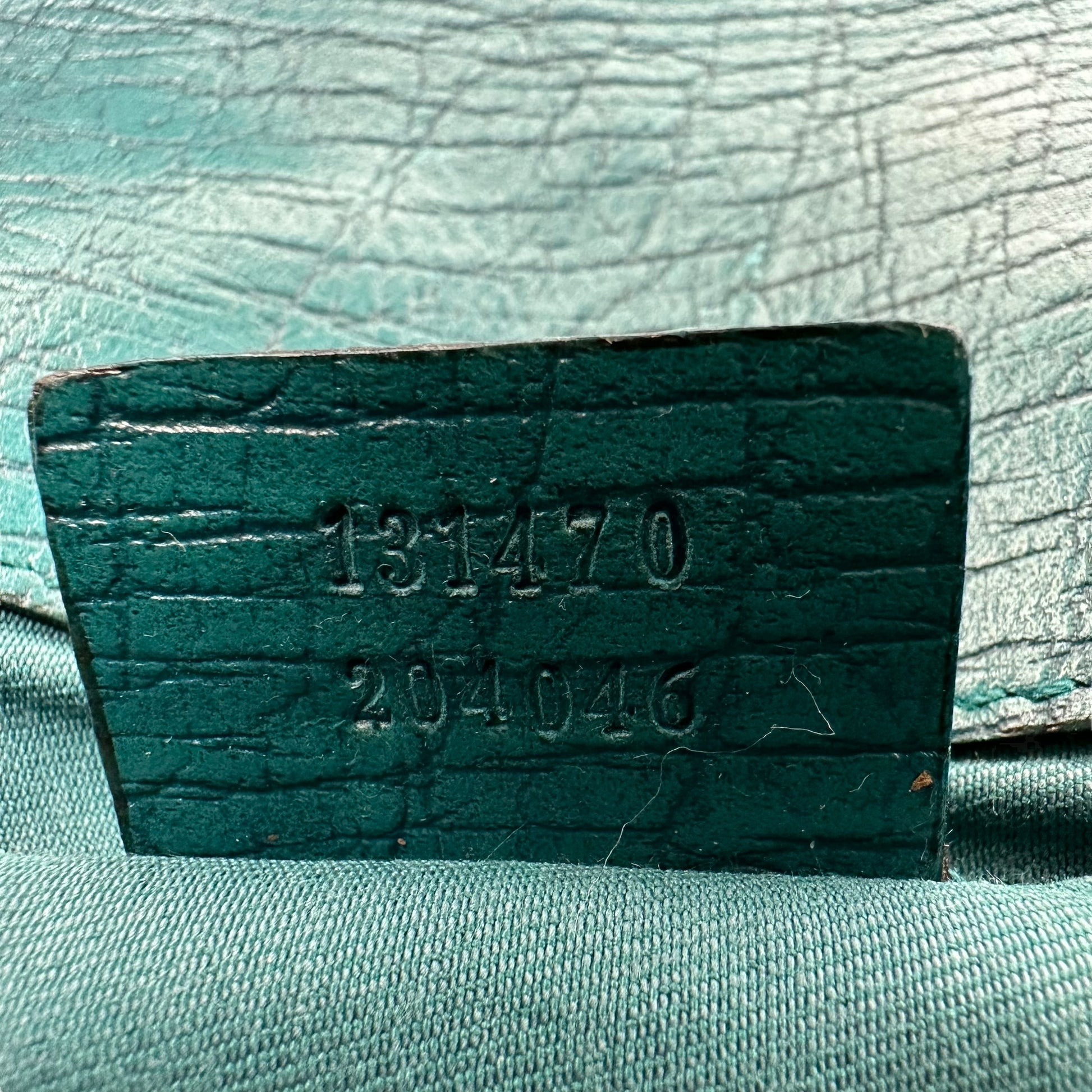 Gucci Blue Monogram Horsebit Clutch Bag - Outfit Repeater