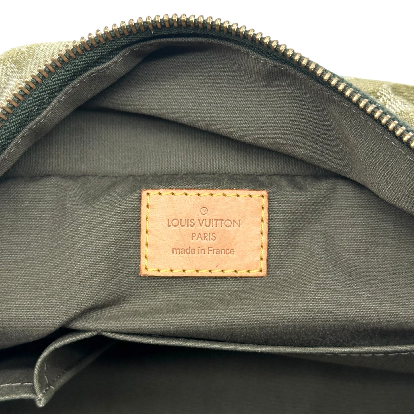 Louis Vuitton Denim Shoulder Bag Monogramouflage Camo