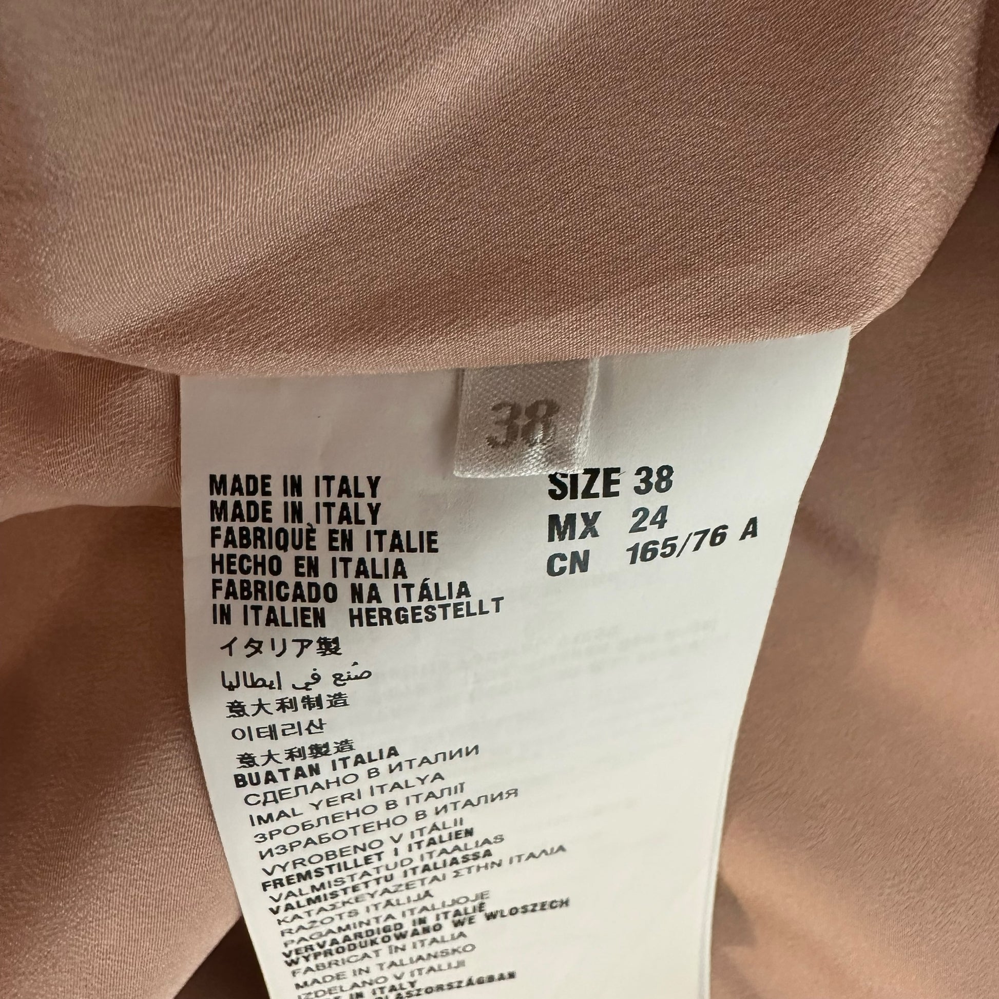 Miu Miu Pale Pink Leather Collared Jacket - Outfit Repeater