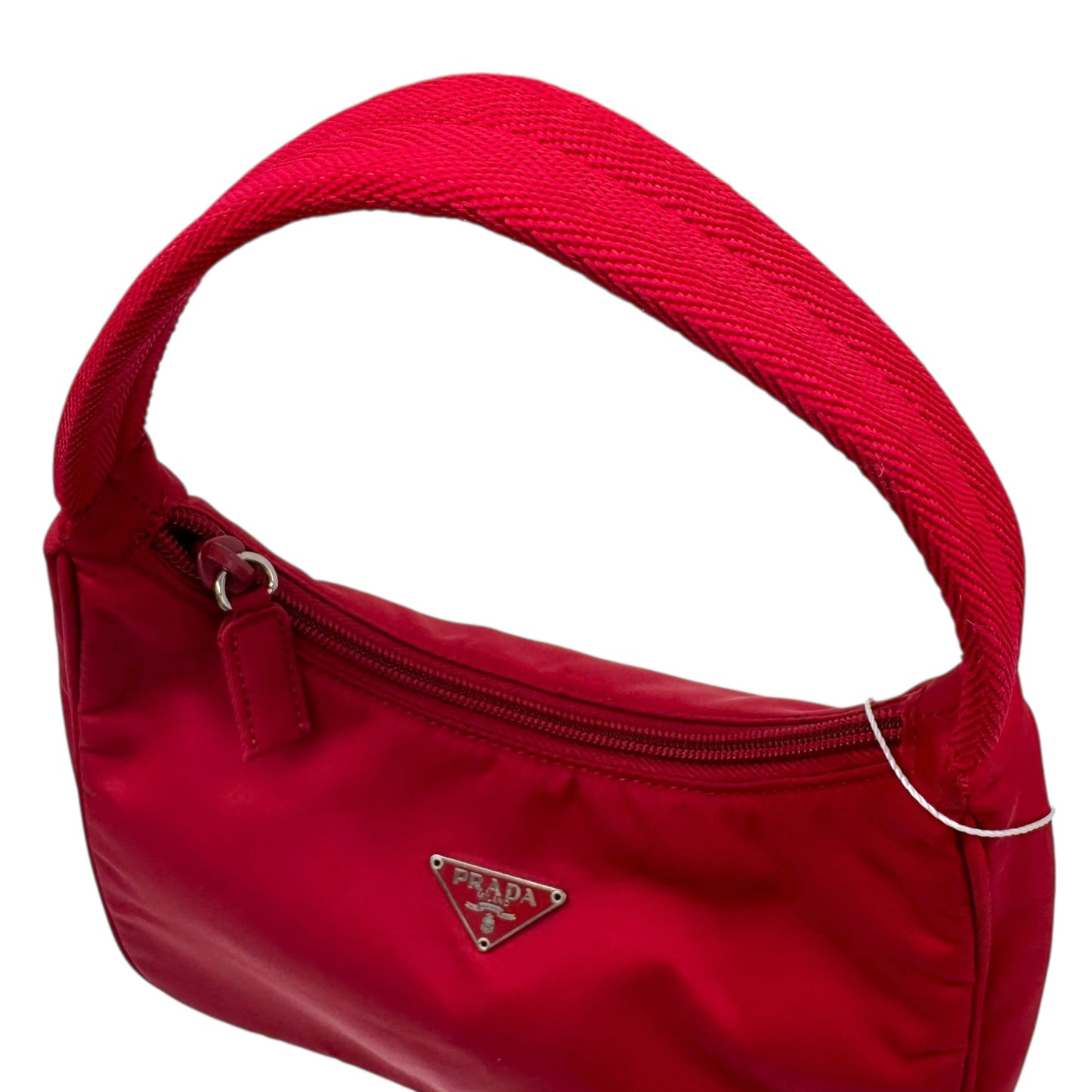 Prada Red Nylon Small Shoulder Bag - Outfit Repeater