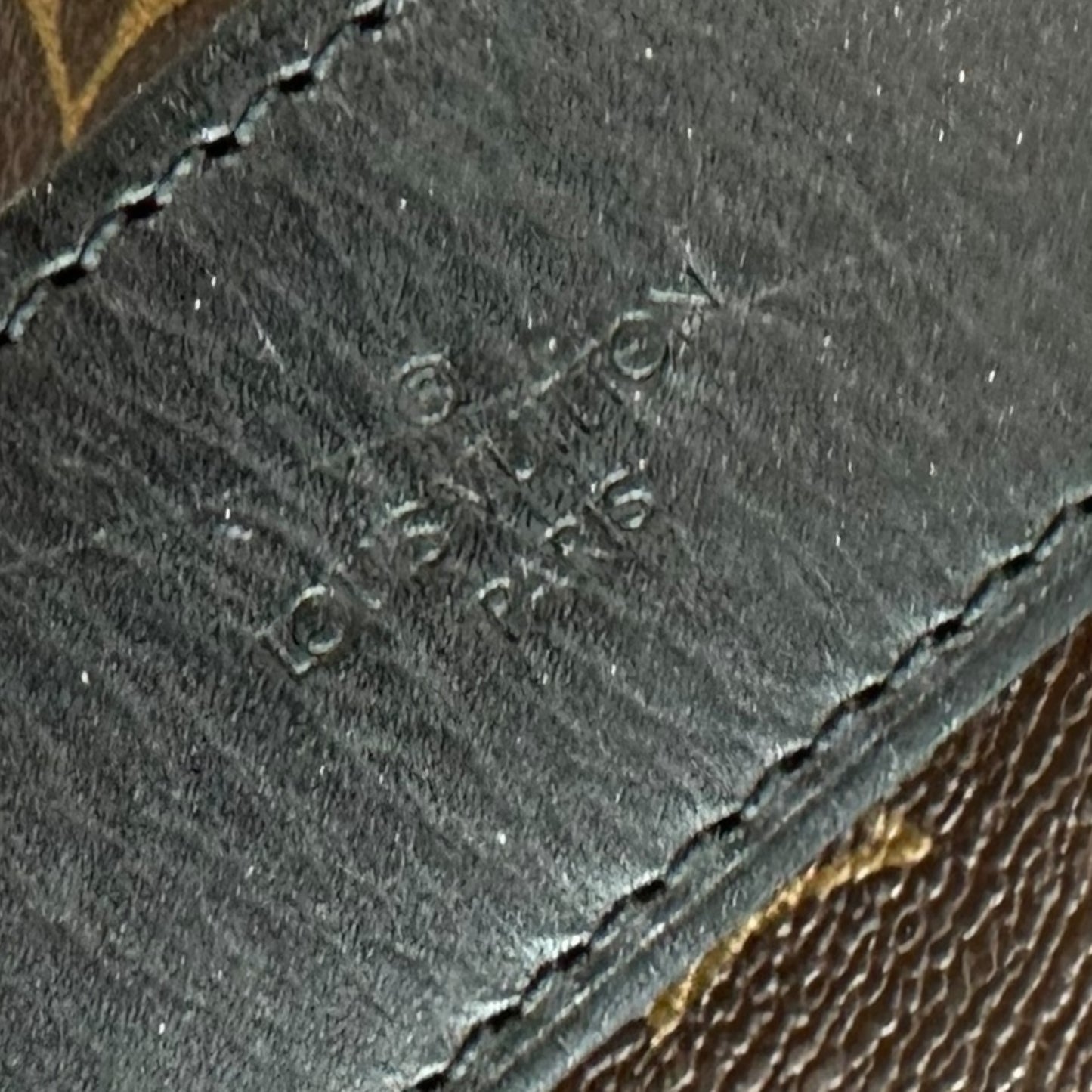 Louis Vuitton Macassar Monogrm Bandouliere 55 Duffle Bag