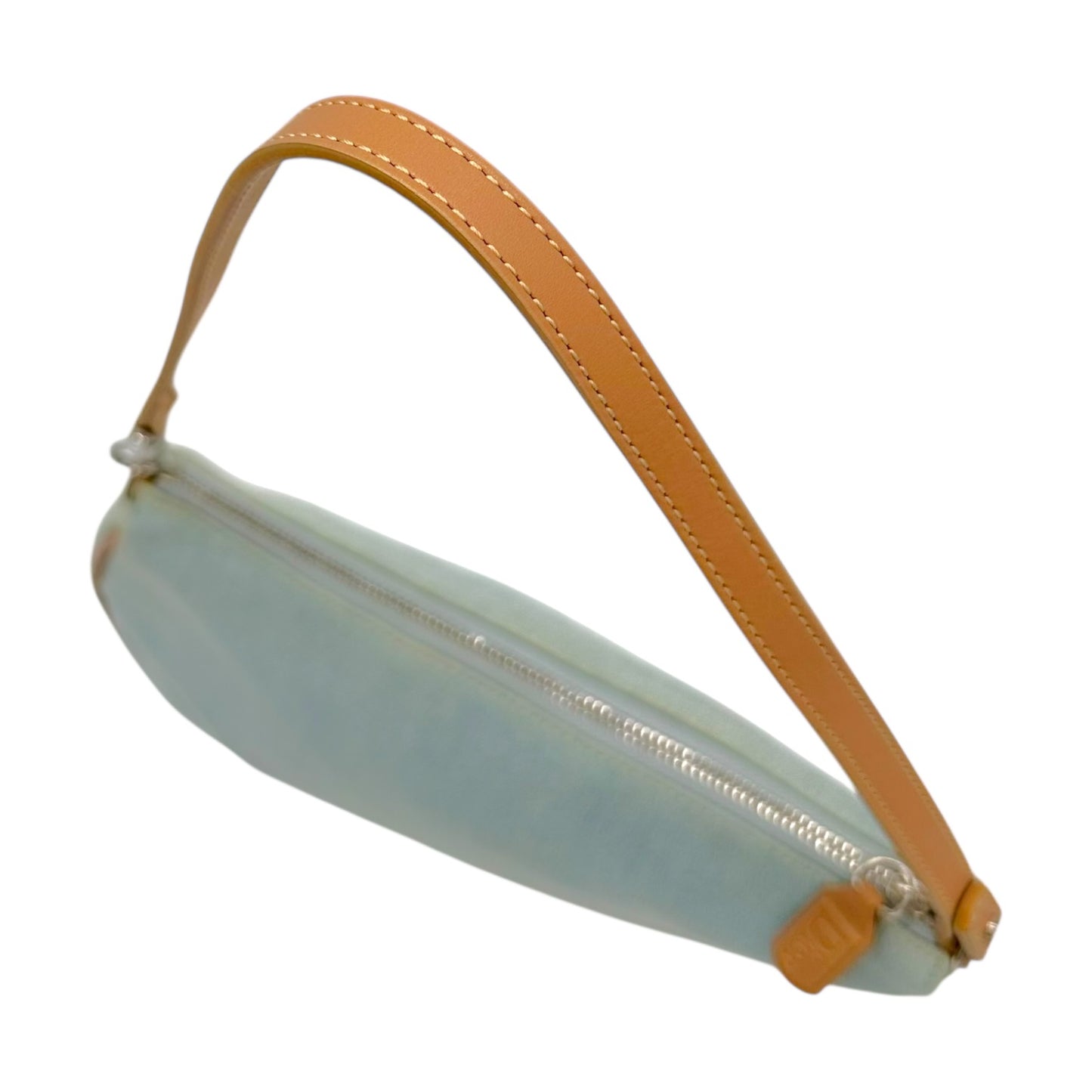Christian Dior Mini Saddle Bag Light Wash Denim