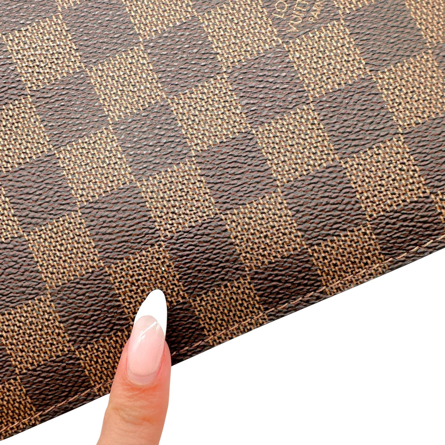 Louis Vuitton Damier Ebene Flat Clutch Pouch