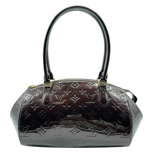 Louis Vuitton Burgundy Vernis Sherwood PM Bag