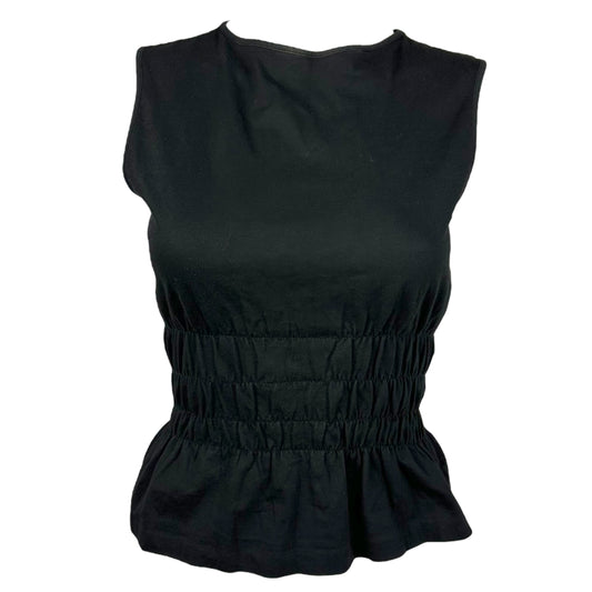 Gucci by Tom Ford Black Cinched Waist Tank Top - Outfit Repeater