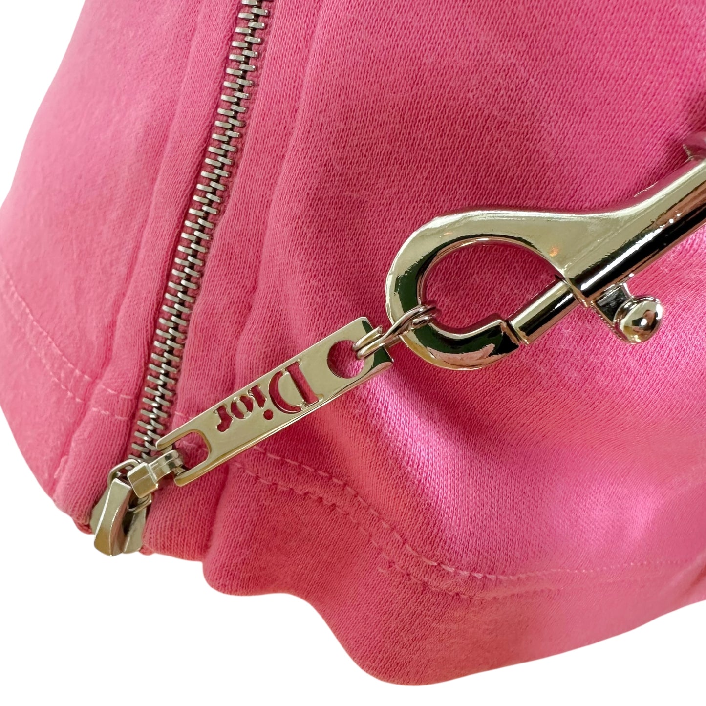 Christian Dior S/S 2004 Hardcore Pink Chain Embellished Tank