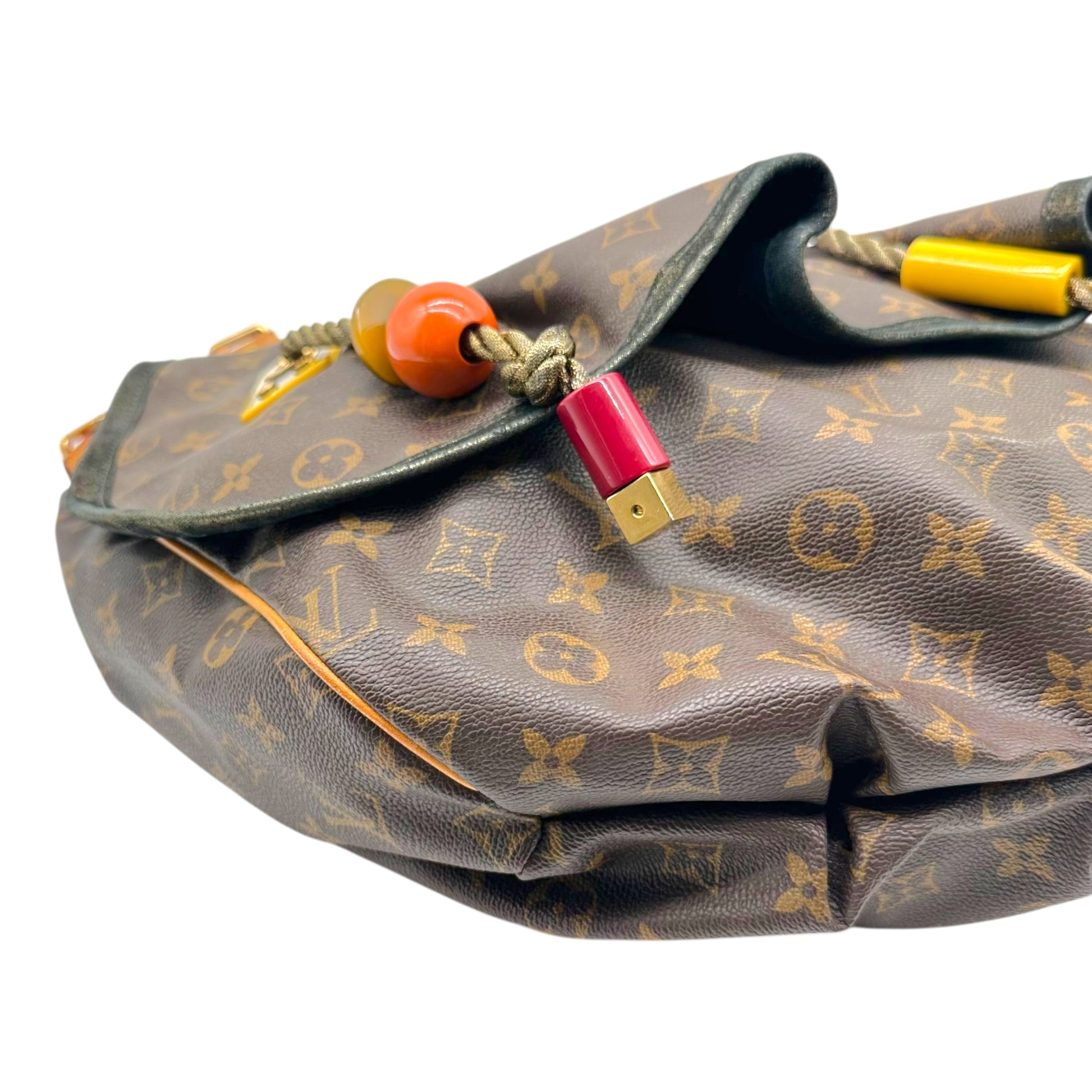 Louis Vuitton Beaded Monogram Hobo Bag