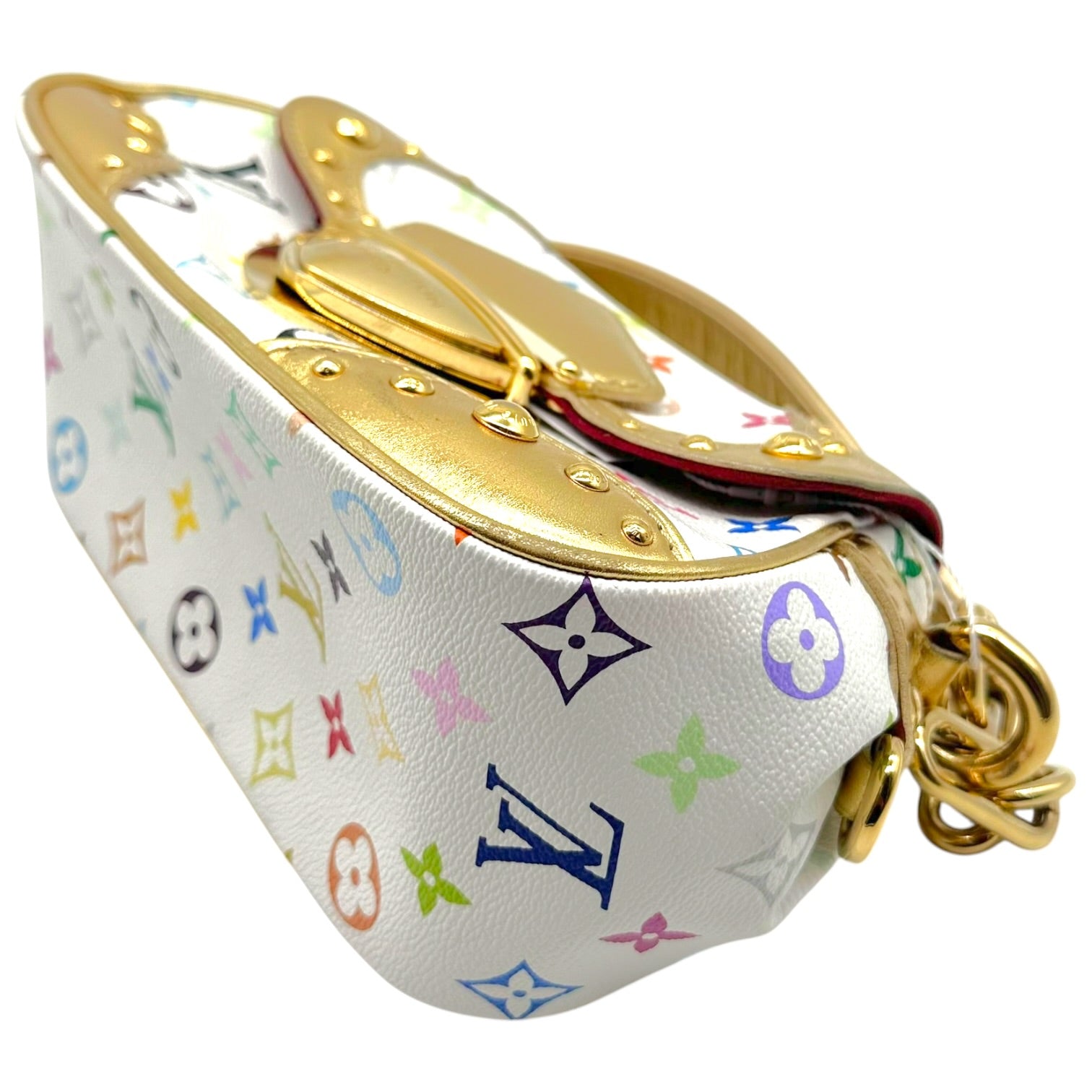 Louis Vuitton Murakami Marilyn Bag White Multicolor Gold
