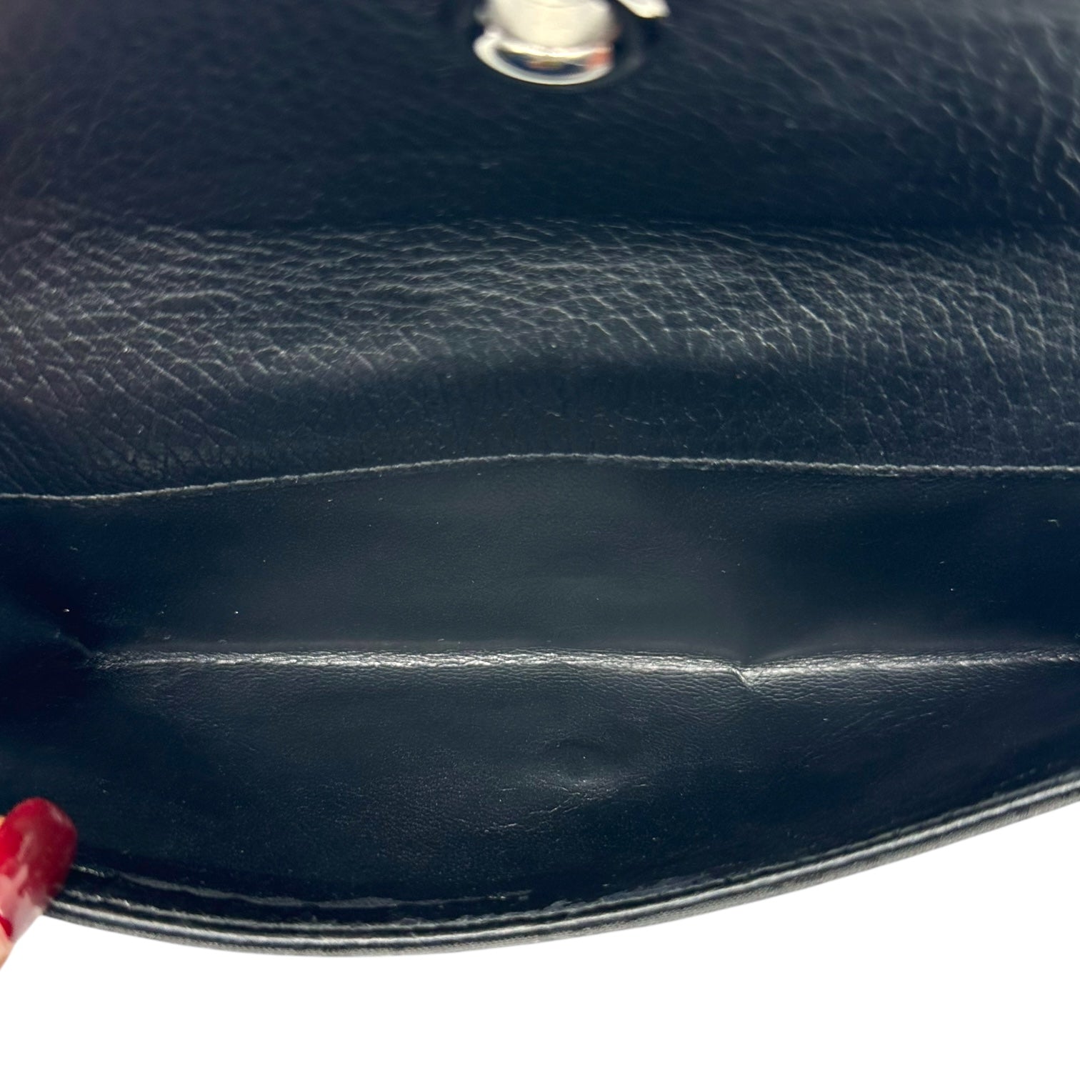 Gucci Black Monogram Logo Snap Long Wallet - Outfit Repeater