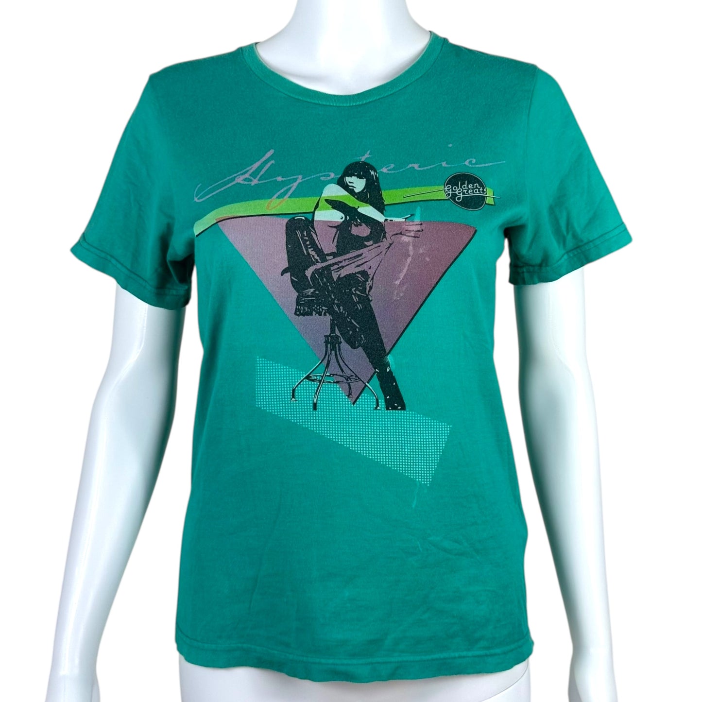 Hysteric Glamour Green Triangle T-shirt