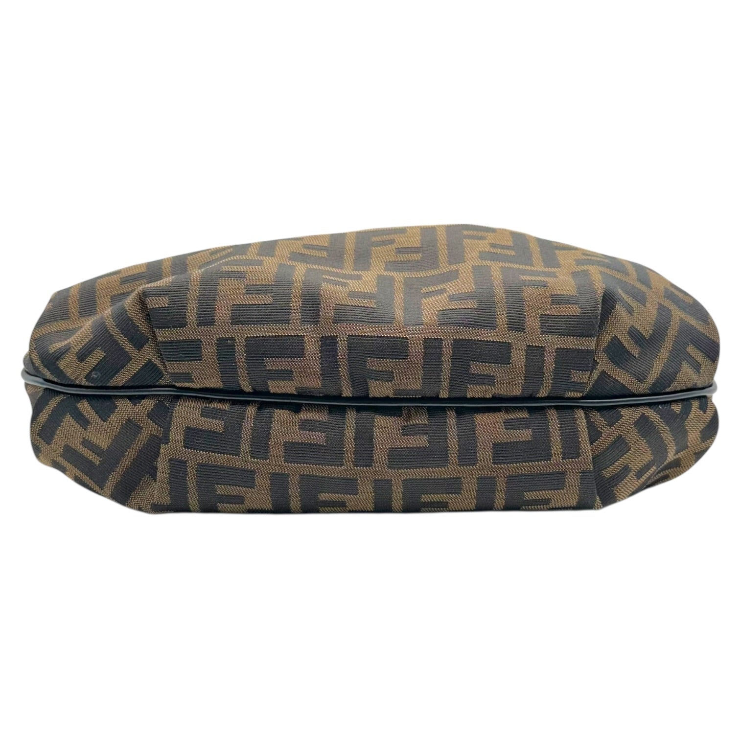 Fendi Brown Zucca Monogram Hobo Shoulder Bag