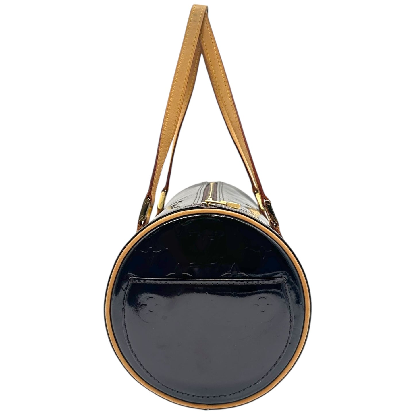 Louis Vuitton Burgundy Vernis Monogram Patent Papillon Bag - Outfit Repeater