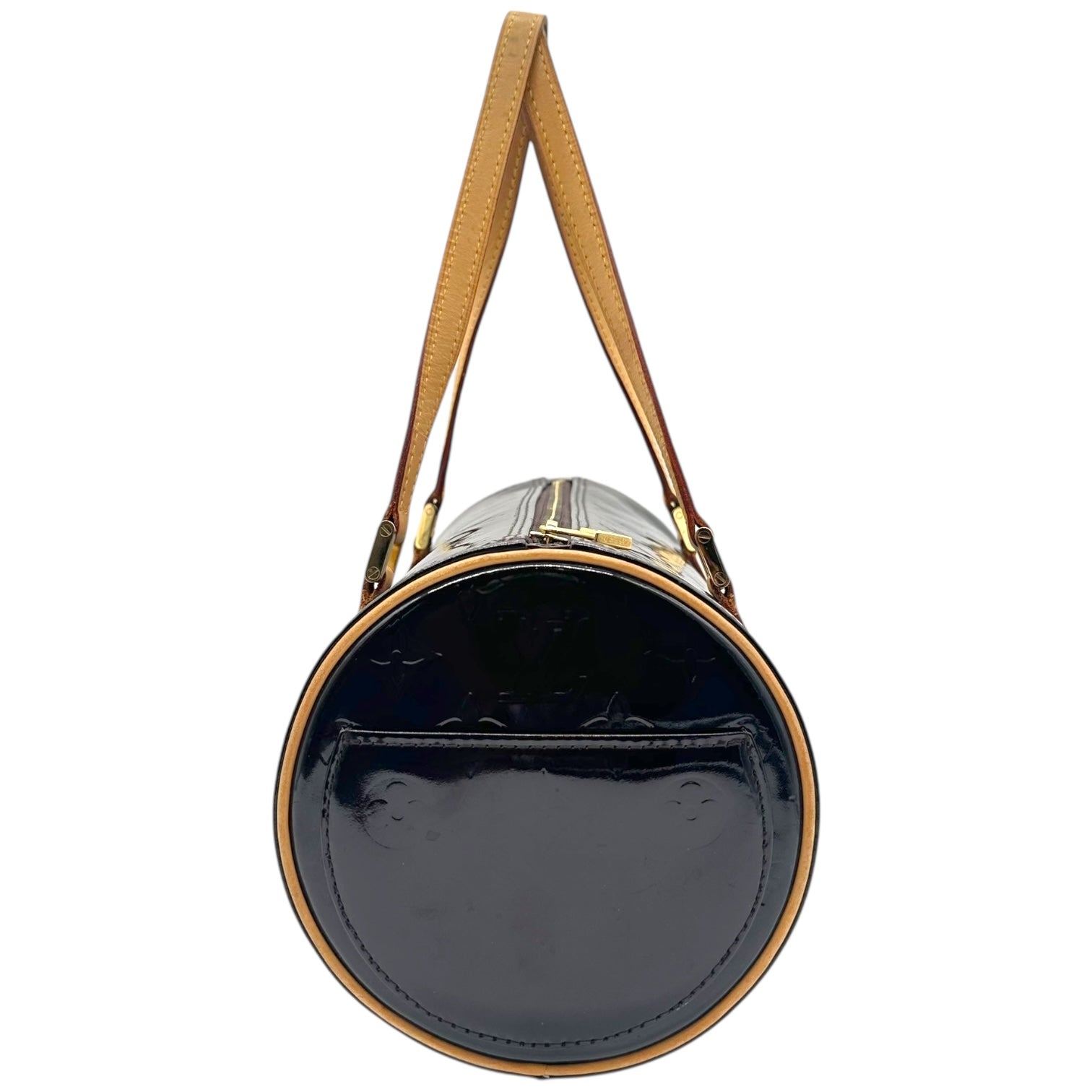 Louis Vuitton Burgundy Vernis Monogram Patent Papillon Bag - Outfit Repeater