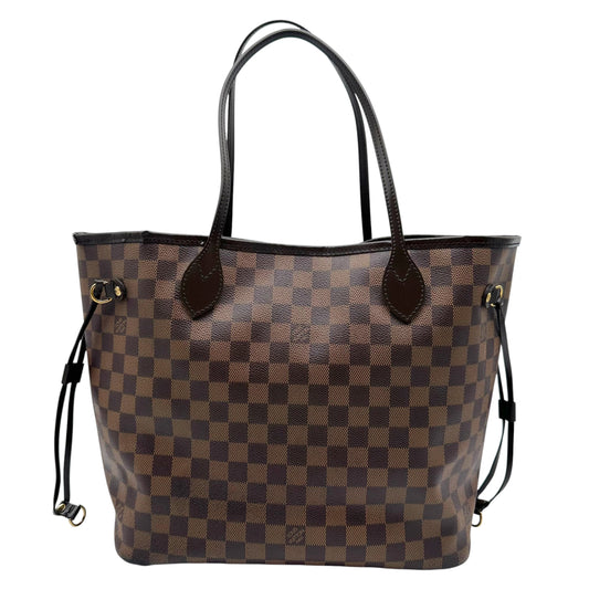 Louis Vuitton Damier Ebene Neverfull Tote Bag