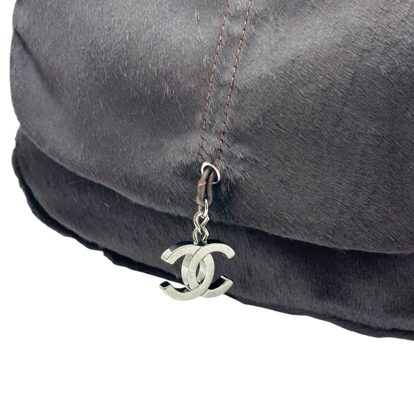 Chanel Chocolate Brown Ponyhair Shoulder Bag