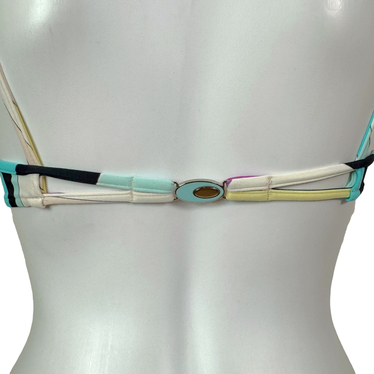 Emilio Pucci Underwire Bikini Set Multicolor Print