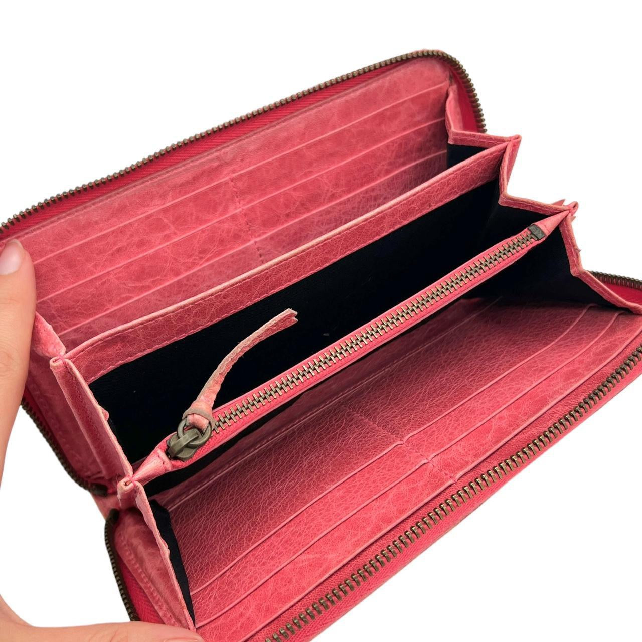 Balenciaga Pink City Wallet