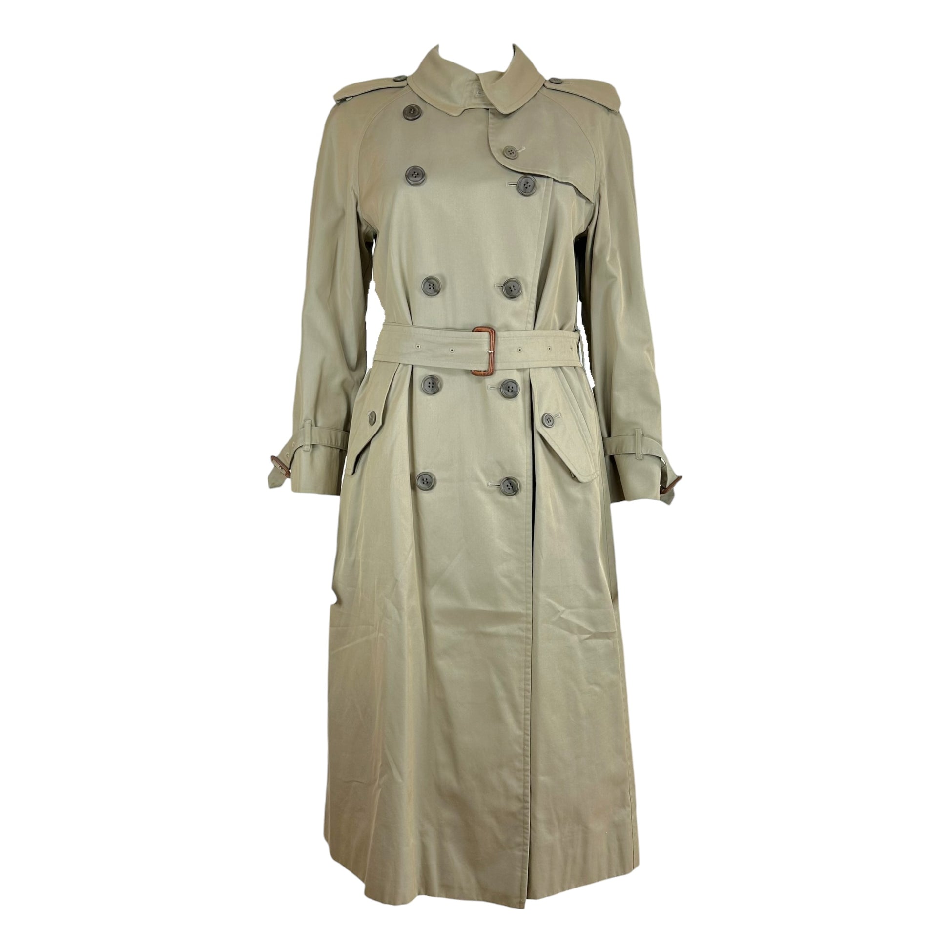 Burberry Vintage Beige Classic Trench Coat