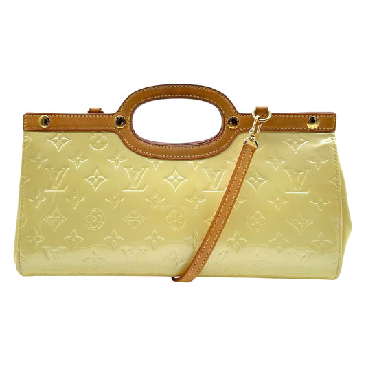 Louis Vuitton Butter Yellow Vernis Roxbury Drive 2-Way Bag