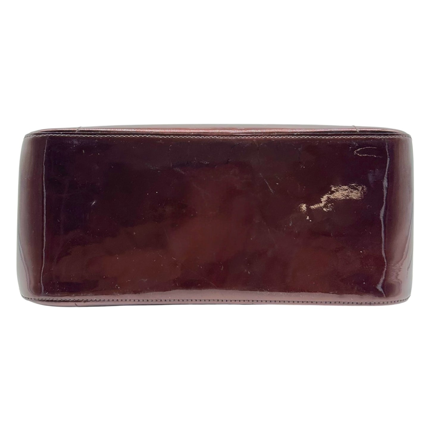 Louis Vuitton Burgundy Vernis East-West Bag