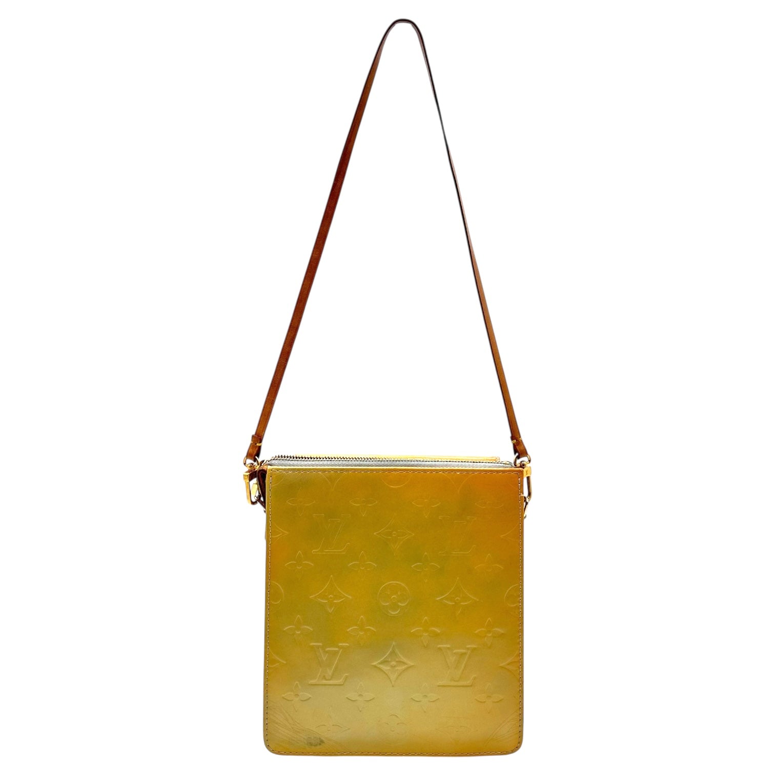 Louis Vuitton Yellow Vernis Mini Bag - Outfit Repeater