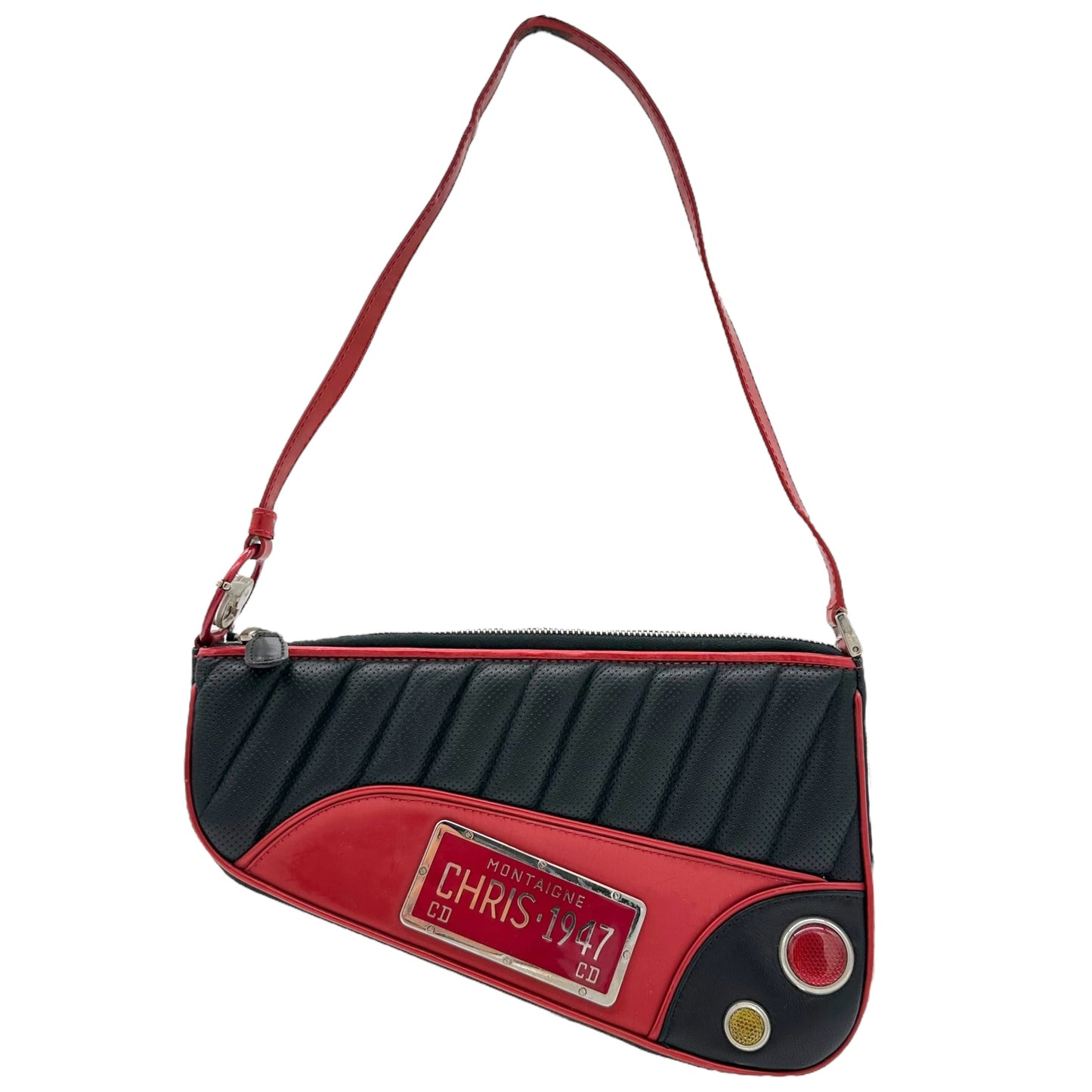 Christian Dior 2001 Black Cadillac Saddle Bag - Outfit Repeater