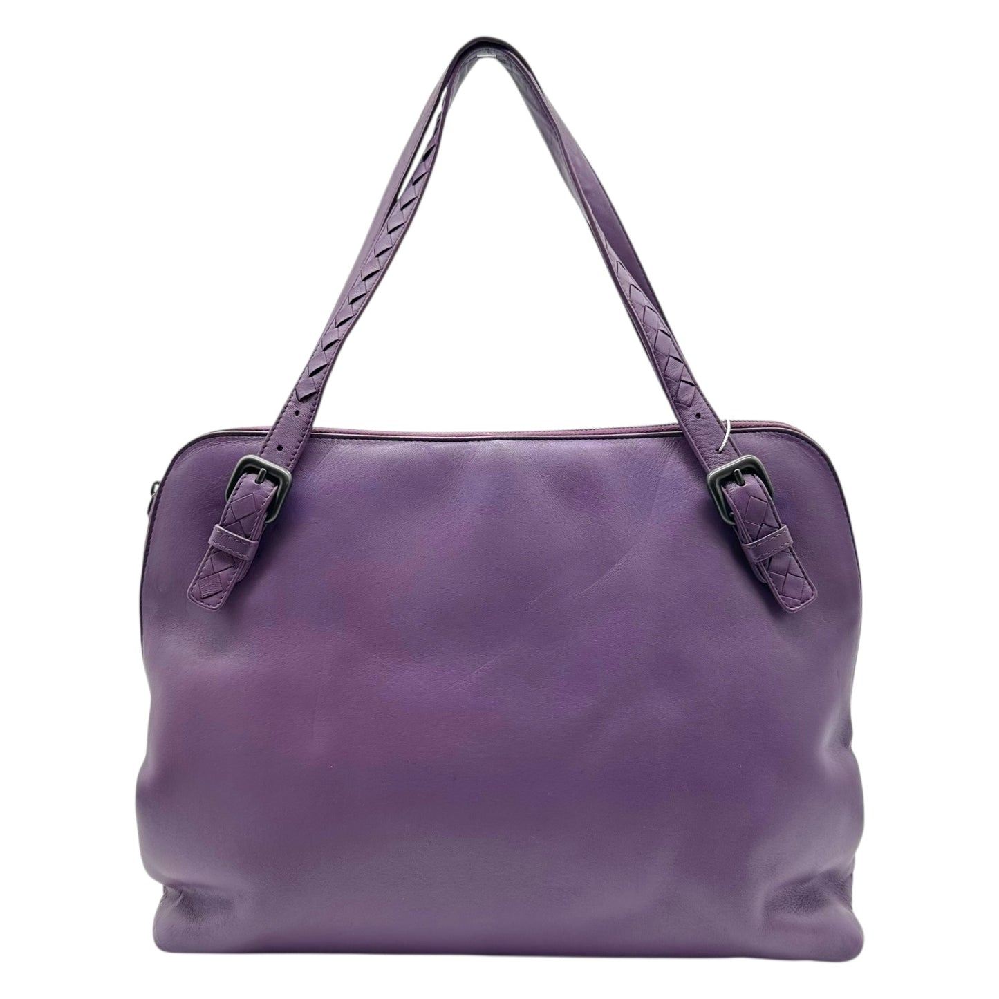 Bottega Veneta Purple Intrecciato Tote Bag - Outfit Repeater