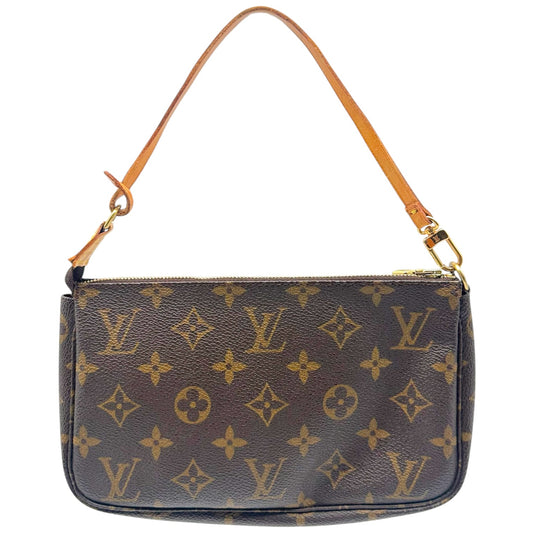 Louis Vuitton Pochette Bag Brown Monogram Canvas