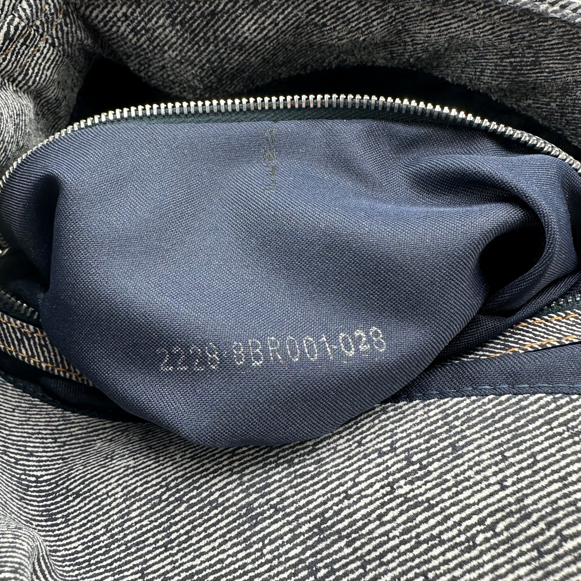 Fendi Light Wash Denim Look Suede Mama Baguette Bag RARE - Outfit Repeater