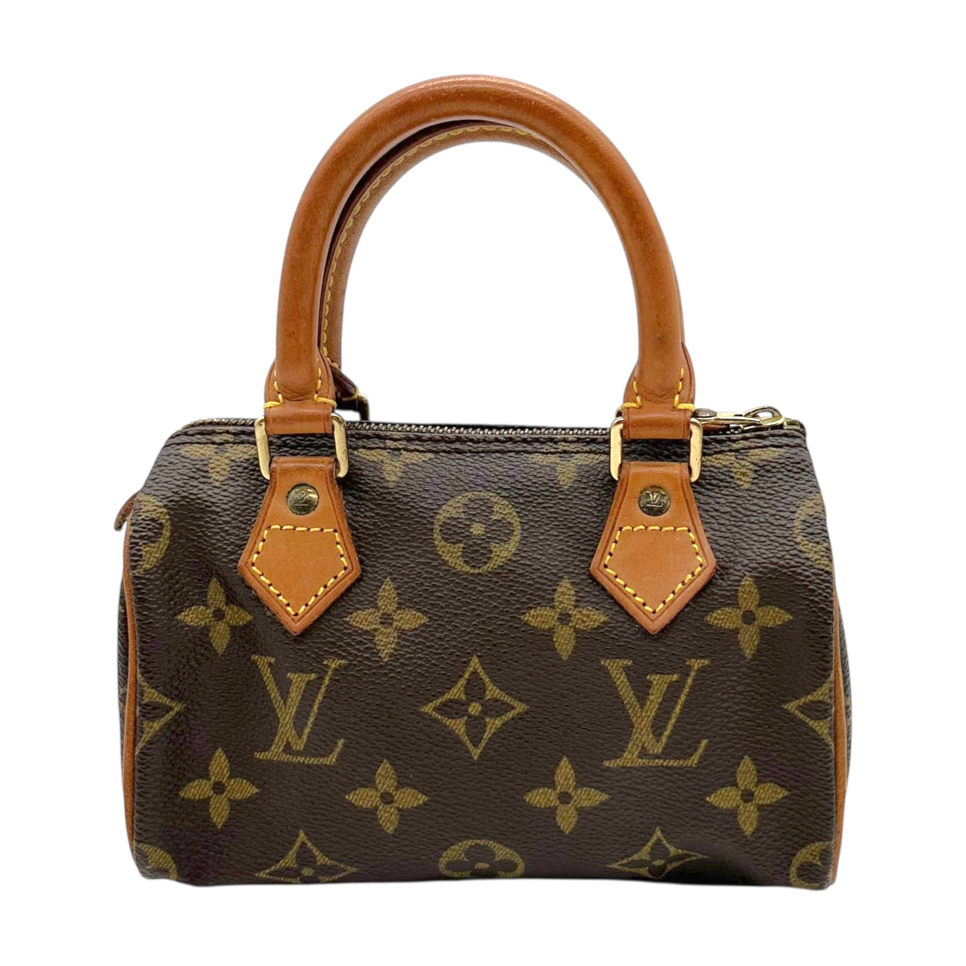 Louis Vuitton Monogram Canvas Mini Speedy Bag - Outfit Repeater