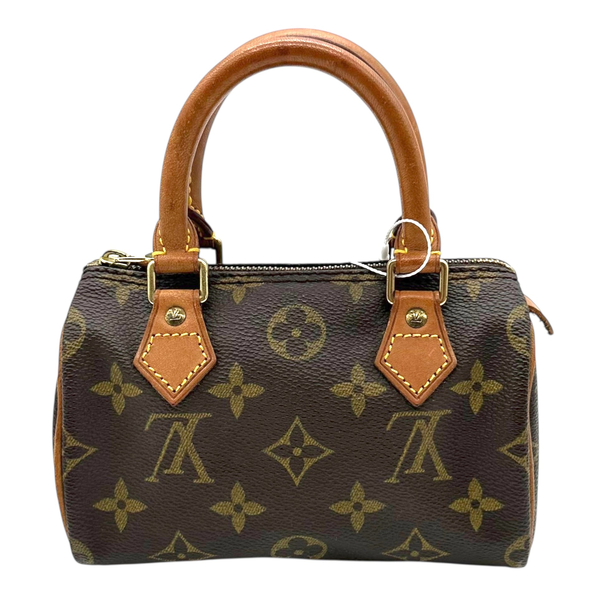 Louis Vuitton Monogram Canvas Mini Speedy Bag - Outfit Repeater