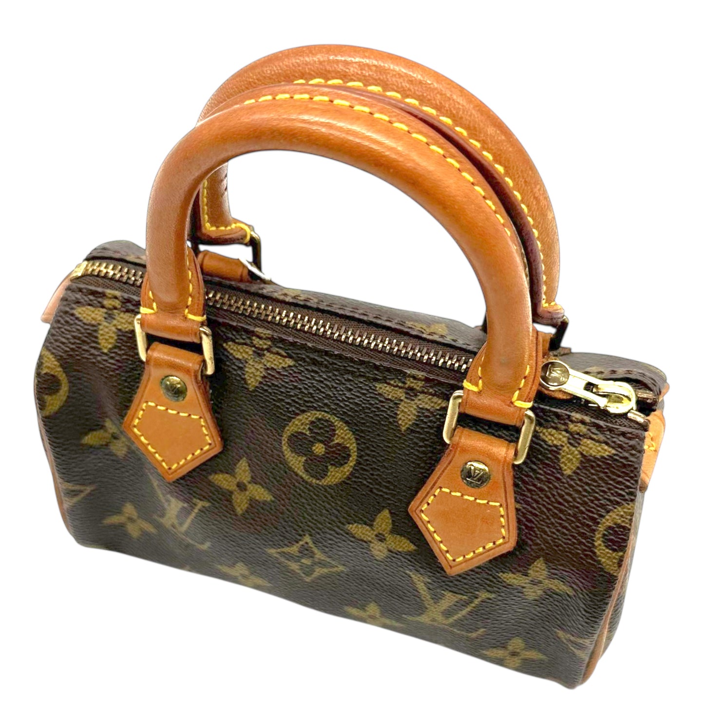 Louis Vuitton Monogram Canvas Mini Speedy Bag - Outfit Repeater