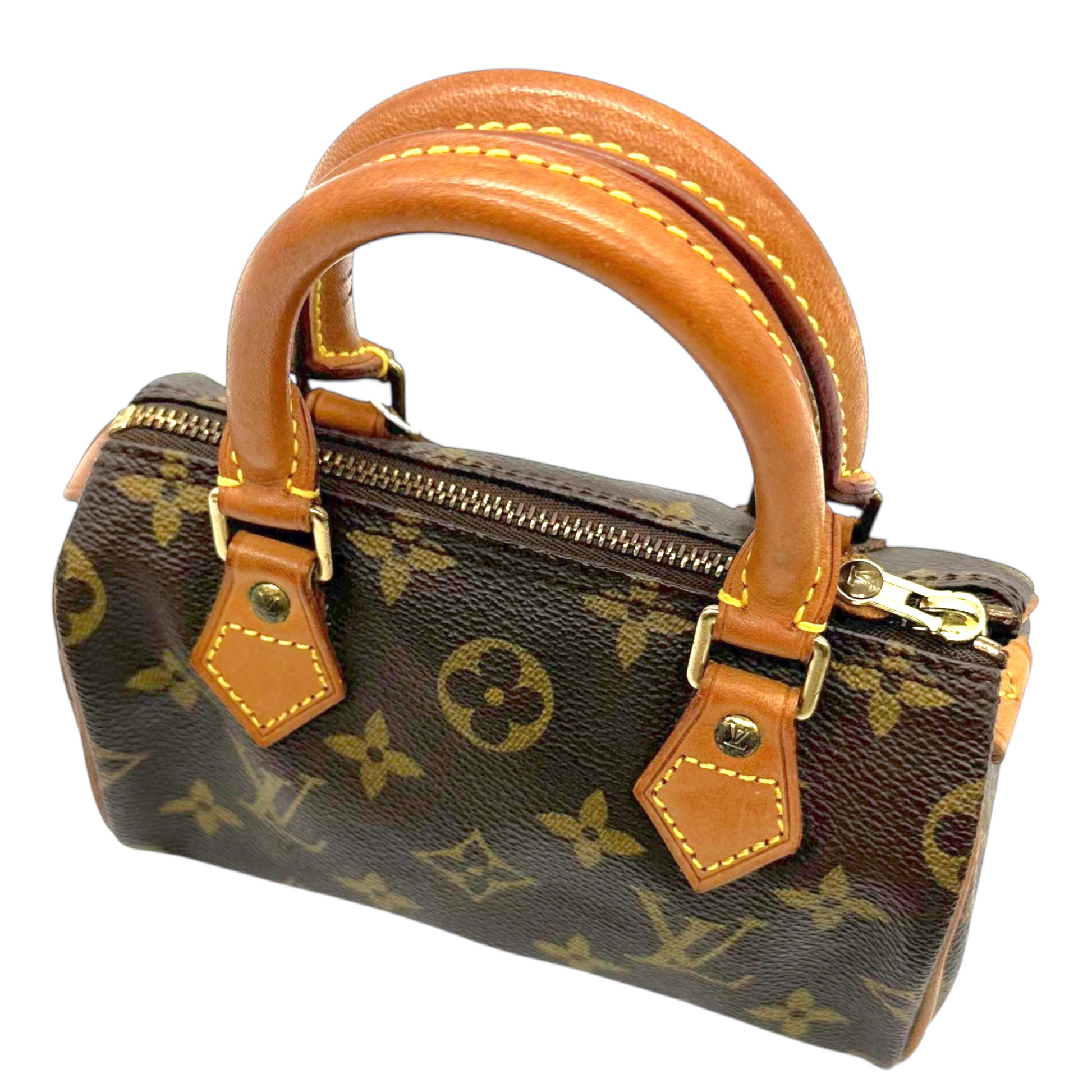 Louis Vuitton Monogram Canvas Mini Speedy Bag - Outfit Repeater