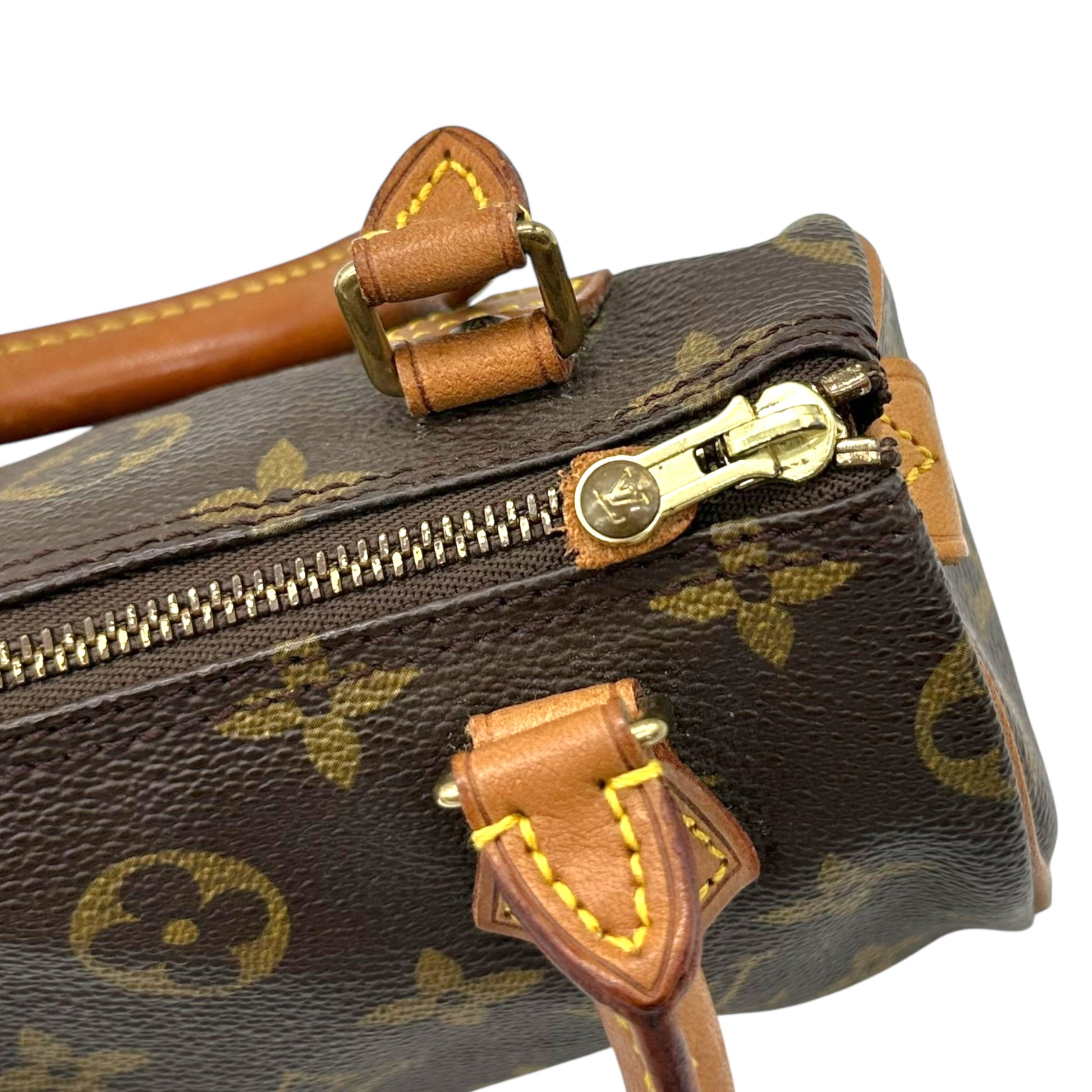 Louis Vuitton Monogram Canvas Mini Speedy Bag - Outfit Repeater